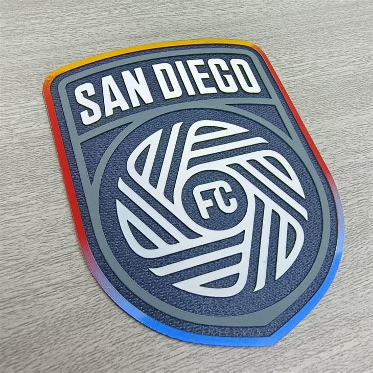 Gradient Color 3D Heat Transfer Silicone Printing Patches price